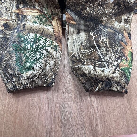 Frogg Toggs Realtree Edge Camo Rain Suit Jacket XL Pants L Waterproof Hunting - Picture 3 of 8